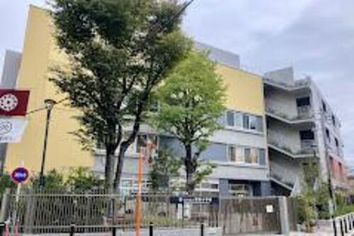 品川区立鮫浜小学校まで407m ・進んで学ぶ子　・心を磨く子　・元気でやり抜く子