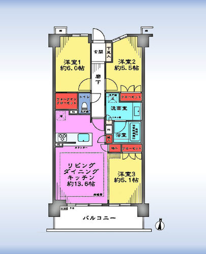 クレアホームズ北浦和楓雅の邸の中古マンション物件情報 埼玉県 さいたま市中央区 北浦和駅 ミノリノ 物件id Z 2525b4668fb6e4941dd1589b6a21