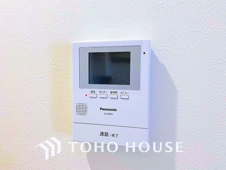 その他 来客が一目でわかるTVモニター付きインターホン