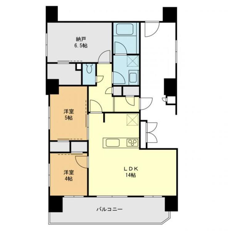 間取り 【間取り図】2SLDK シューズクローク、ウォークインクローゼット有り