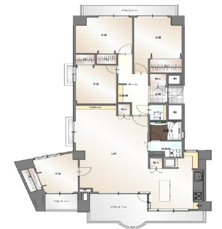 間取り 動線の良い間取りは住む人の使いやすさを一番に考えた設計です！計算されたゆとりとひかりが空間を演出！！永く住むを念頭に日々変化していくライフスタイルにも対応できるように思いやりのつまった間取りです！！！