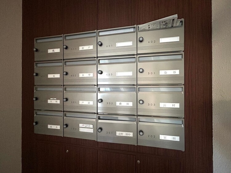 その他 郵便受けも、きちんと管理されています。