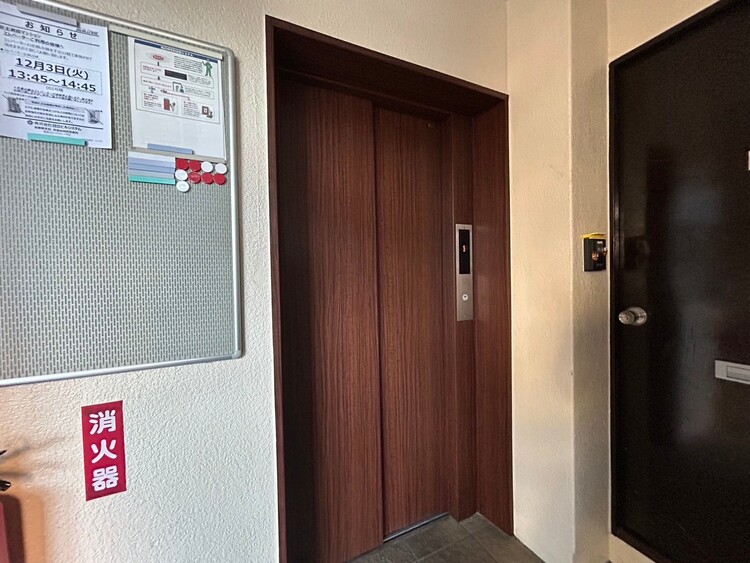 その他 エレベーター完備のため荷物が多くなっても安心。