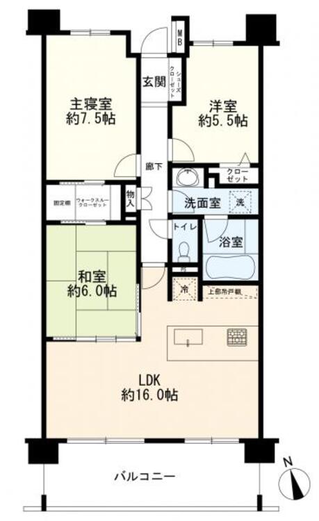 間取り 3LDK