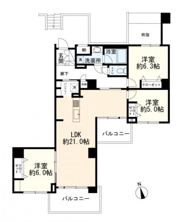 間取り 3LDK