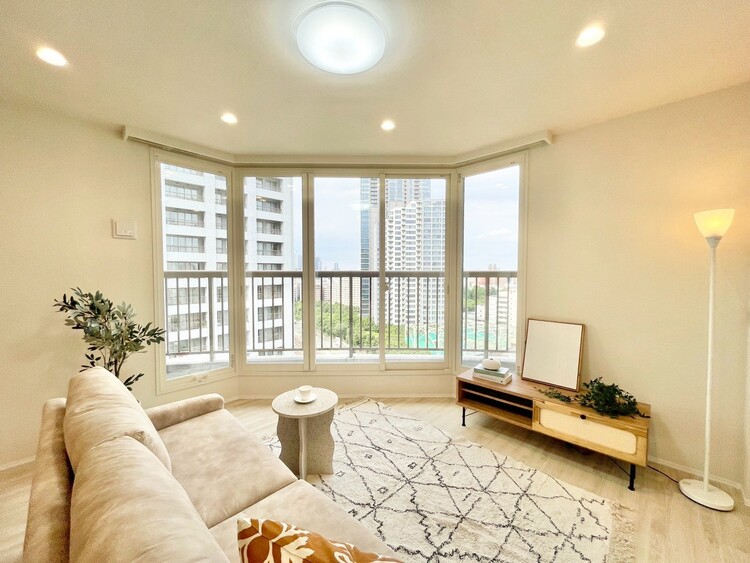 居間 「空間が織り成すひとつ先の住み心地」を演出します。