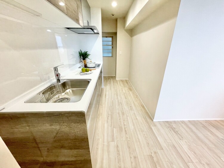 キッチン 洗練されたスタイリッシュなデザイン性と使いやすさを備えた仕様。