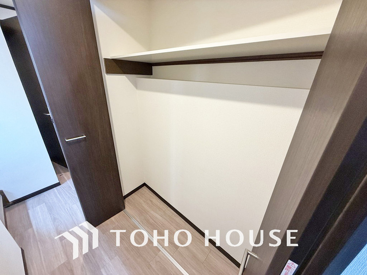 収納 収納スペースを完備、荷物が多い方でも安心の収納力