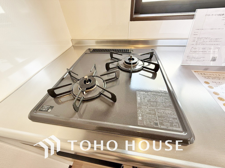 その他 2口ガスコンロでお料理のスピードもUP。効率よくお料理できますね