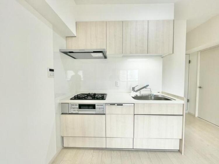 キッチン 食器洗浄機付きのキッチン。いつもお忙しい奥様の強い味方です。