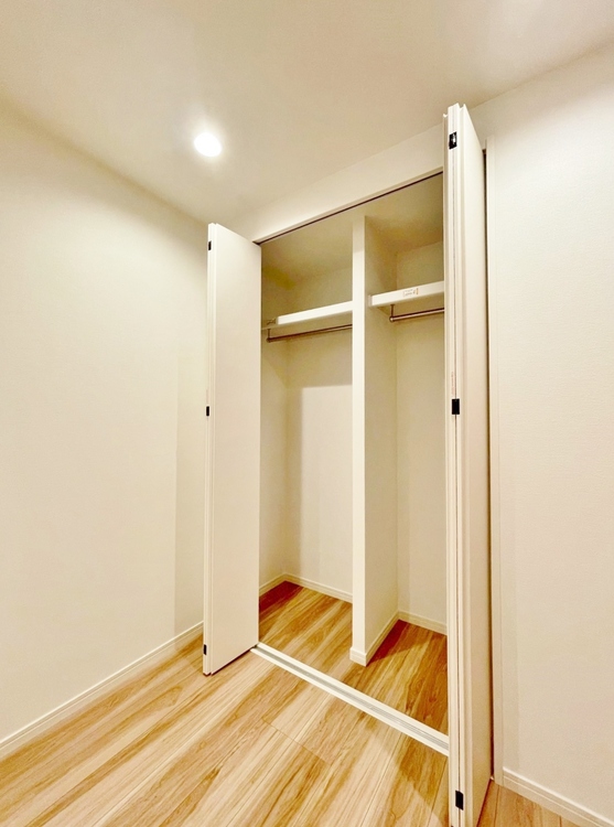 収納 居室にはクローゼットがあり、荷物もスッキリ収納して快適にお過ごしいただけます。