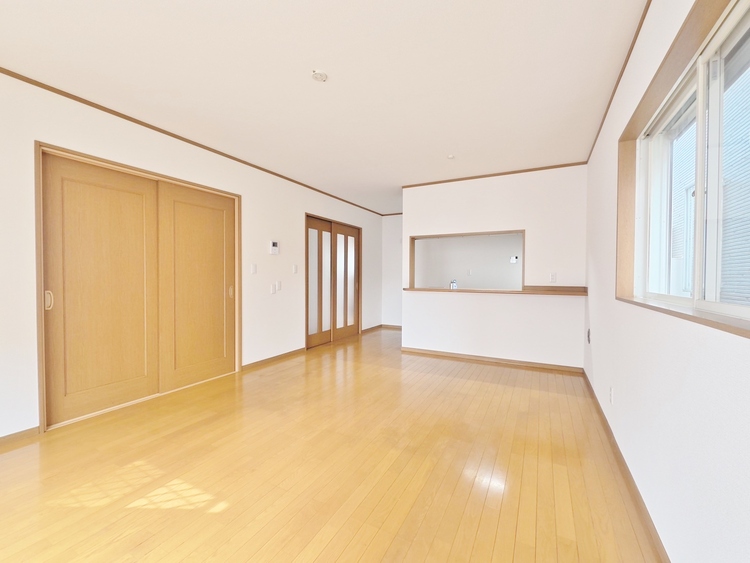 居間 豊かな居住性と、安心感を満たすクオリティが見事に調和した住空間。