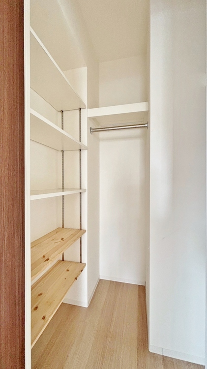 収納 暮らし心地を大きく左右する収納を、適材適所に配置し使い勝手を考慮しました。