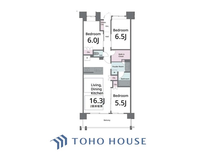 間取り 家族みんなの笑顔が、笑い声が絶えない幸せいっぱいのこの場所で新たな生活が始まる。