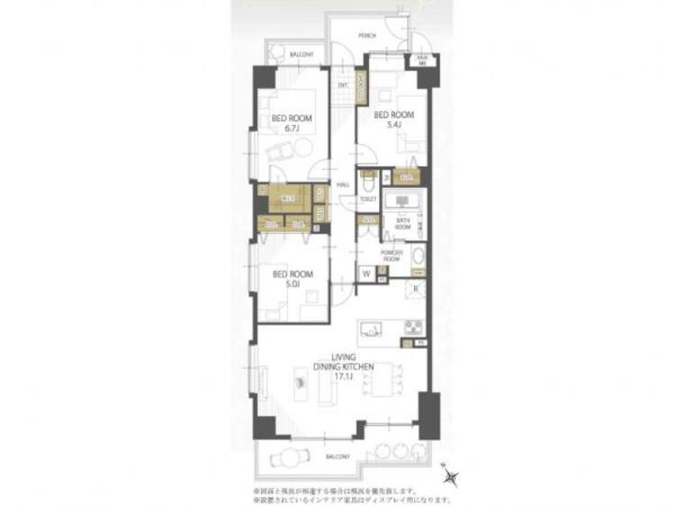 間取り 陽当たりや風通しなど、ぜひ現地でご確認ください 
