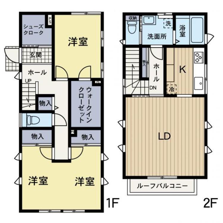 間取り 収納豊富な住宅になっております。空室になりましたのでぜひご覧になってください！