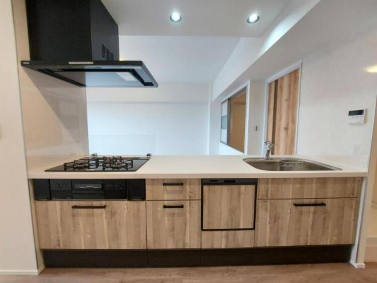 キッチン オープン対面キッチンで会話を楽しみながらお料理