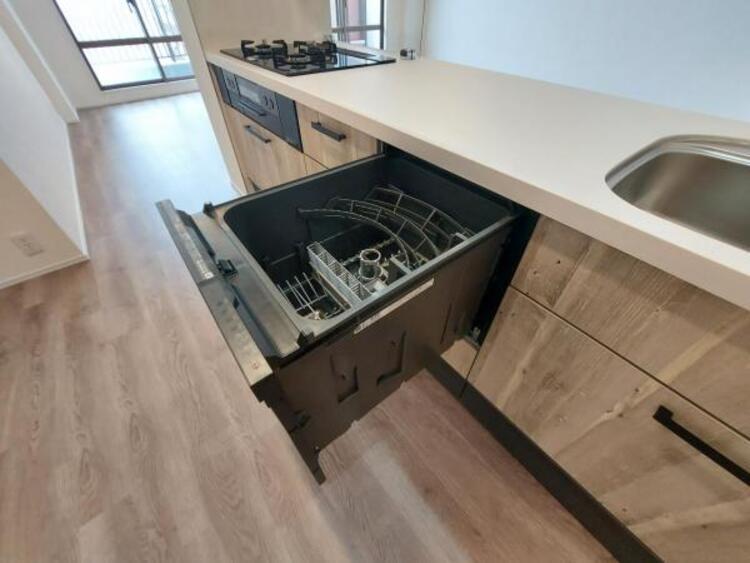 キッチン 家事の時短に活躍する食洗機付き！ご家族との時間を増やせますね