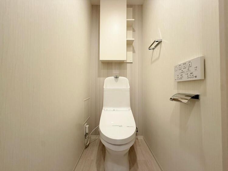 トイレ 暮らしの中のさりげないひとときの快適さにも、こだわりを、持って設備を配しております。