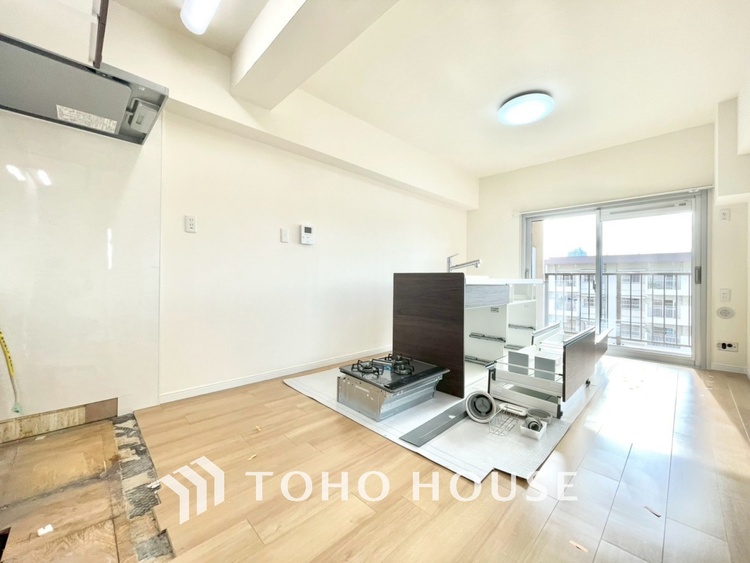 内装 【LIVING】◆simple is best◆無駄のない綺麗なつくりのリビングルームであなただけの暮らしを。