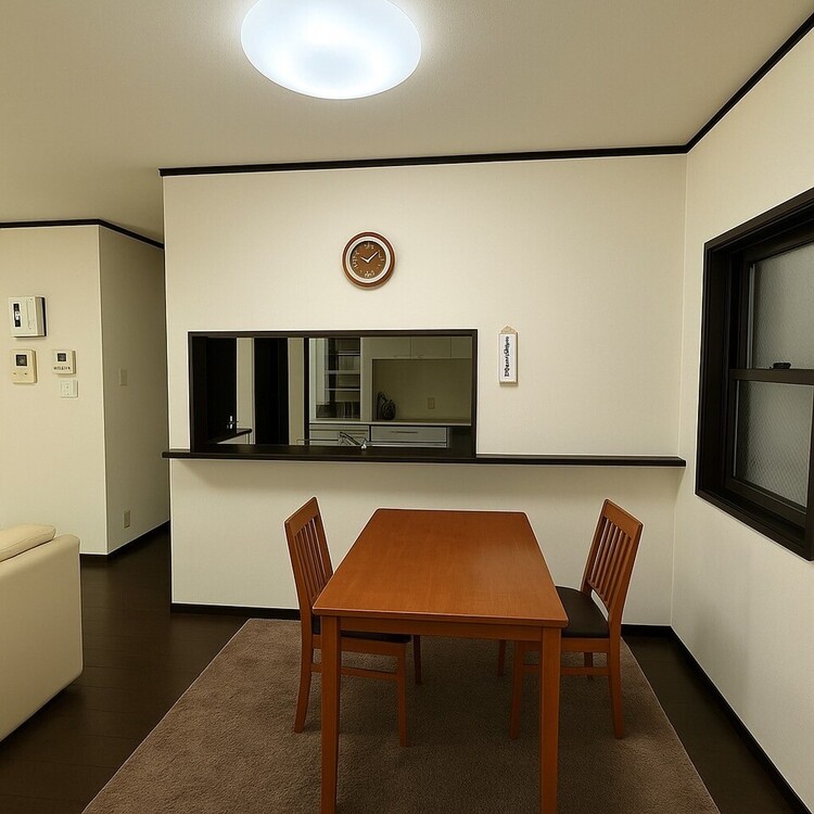 居間 ※家具消し加工を行っております。