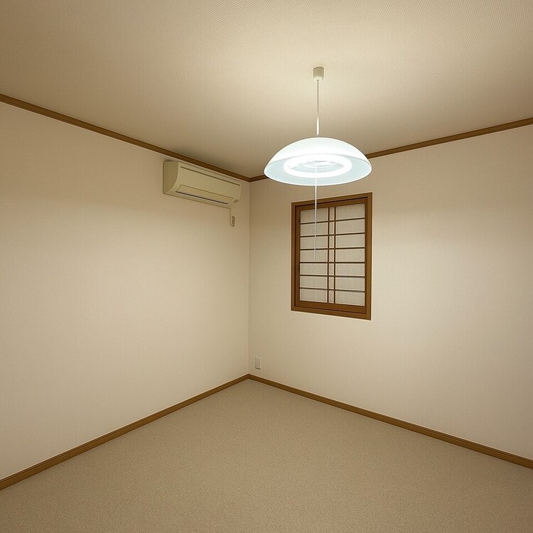 内装 1F和室全居室に窓があるので明るいお家です♪※家具消し加工を行っております。