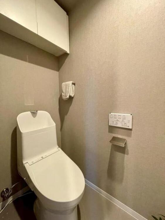 トイレ 毎日使うトイレは落ち着きと清潔感のあるデザイン