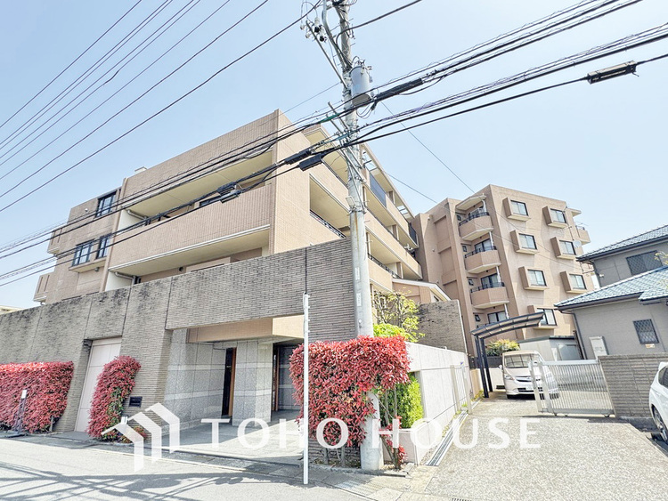 外観 〜南西向き角部屋につき陽当たり・通風良好〜広々LDK約17帖のゆとりある住空間〜