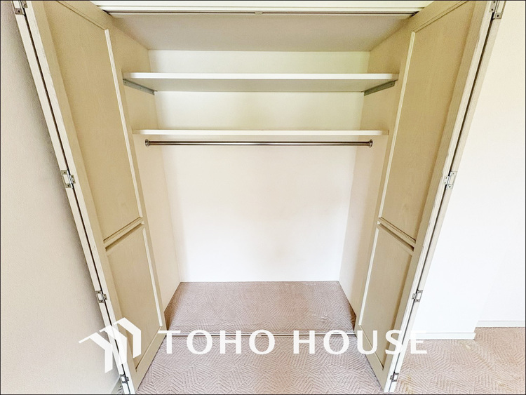 収納 収納スペースを完備、荷物が多い方でも安心の収納力