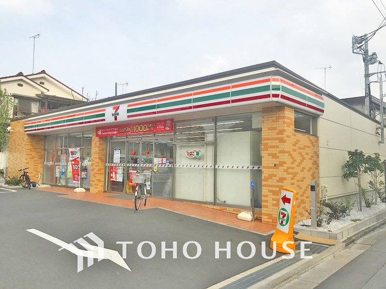 周辺 セブンイレブン 東京高校前店　距離400ｍ
