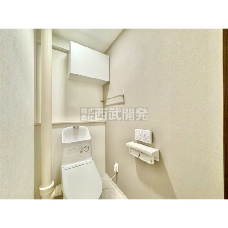 トイレ いつも綺麗に清潔に。洗浄機能付きトイレです。