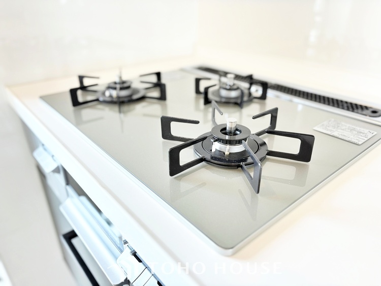 キッチン 【KITCHEN】◆家族のおはよう◆の声を笑顔で迎えてあげられるシステムキッチン。朝ごはんが楽しみでちょっと早起きしたくなるんです。