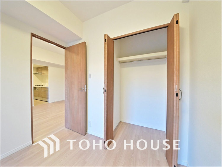 収納 収納スペースを完備、荷物が多い方でも安心の収納力