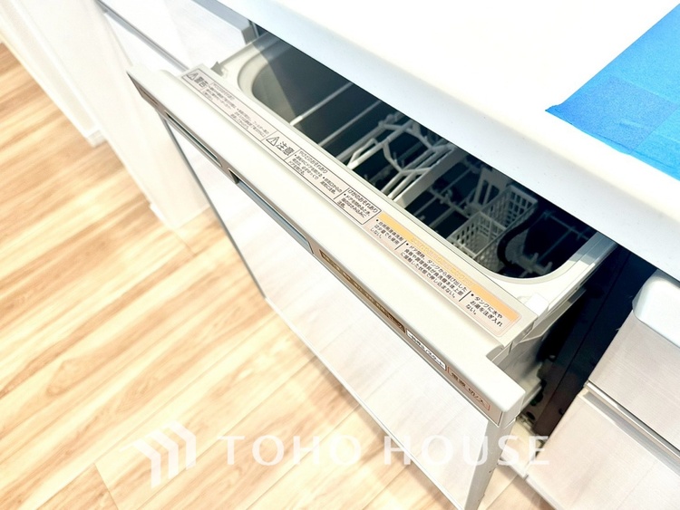 キッチン ◆Happy◆愛情たっぷりのお料理で家族にHappyを。食器洗浄機もあなたをサポートしてくれます。