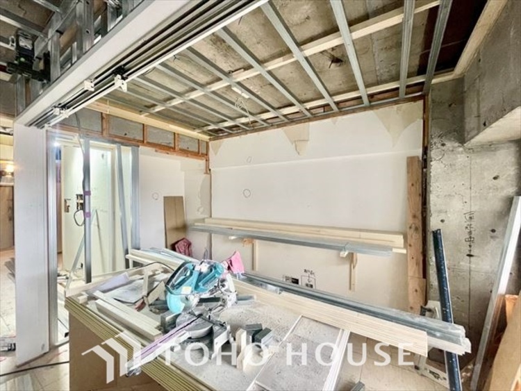 キッチン 現在改装中◆住む喜び、感動◆を君と共有したい。いつまでもずっと家族を見渡せるこの広い空間で。