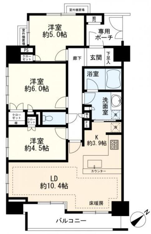 間取り 3LDK