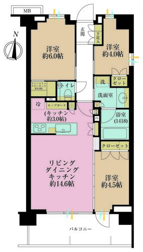 パークシティ高田馬場の物件画像