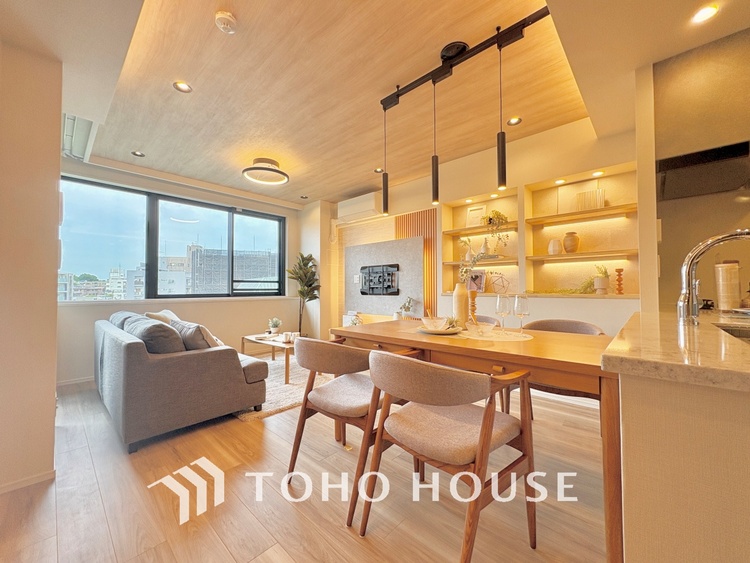 内装 家族みんなの笑顔が、笑い声が絶えない幸せいっぱいのこの場所で新たな生活が始まる。