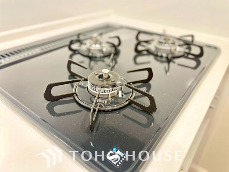 キッチン 【KITCHEN】◆家族のおはよう◆の声を笑顔で迎えてあげられるシステムキッチン。朝ごはんが楽しみでちょっと早起きしたくなるんです。