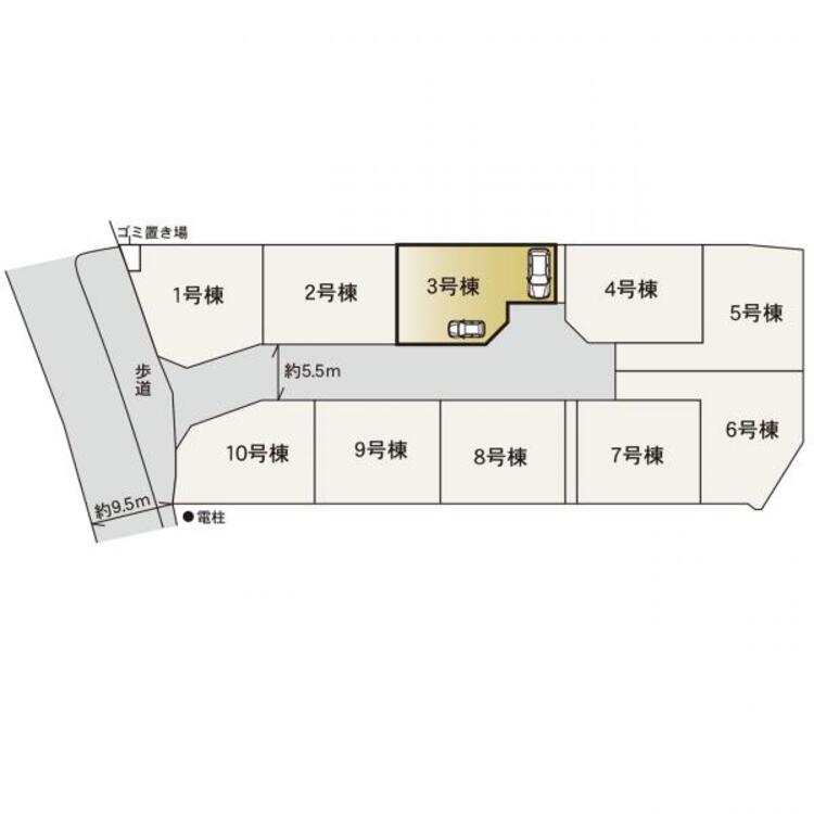 その他 南道路の日当たり良好な立地です。休日など明るい住宅になります。