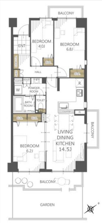 間取り 家族みんなの笑顔が、笑い声が絶えない幸せいっぱいのこの場所で新たな生活が始まる。