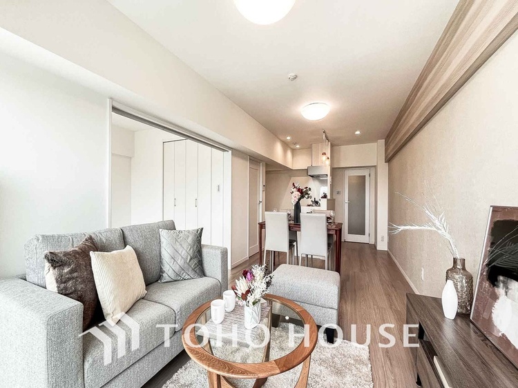 内装 ゆったりとくつろげる上質なリビングダイニング