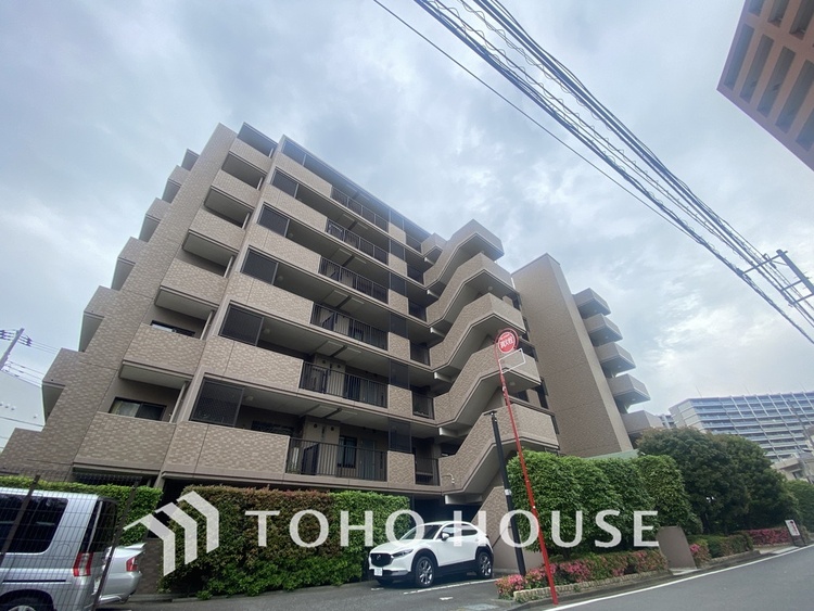 外観 〜「矢向」駅徒歩6分の好立地〜使い勝手の良い3LDK住戸〜南西向きのため陽当り良好〜