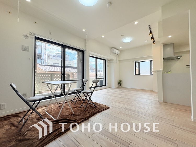 内装 ゆったりとくつろげる上質なリビングダイニング