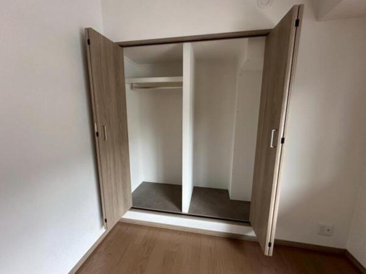 収納 各居室収納がありご家族ごとのアイテムをすっきりとしまえます 