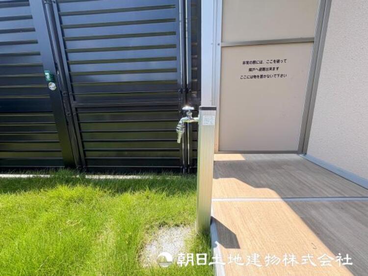 その他 専用庭には水栓もありますので、いろいろな趣味も楽しめます。