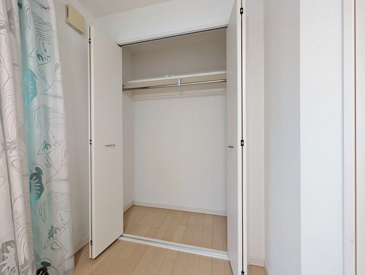 収納 居室にはクローゼットがあり、荷物もスッキリ収納して快適にお過ごしいただけます。