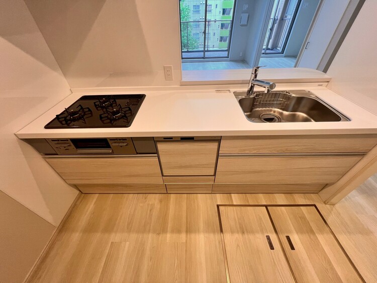 その他 開放感のあるキッチンスペース。調理をしながら、会話も弾みそうですね。