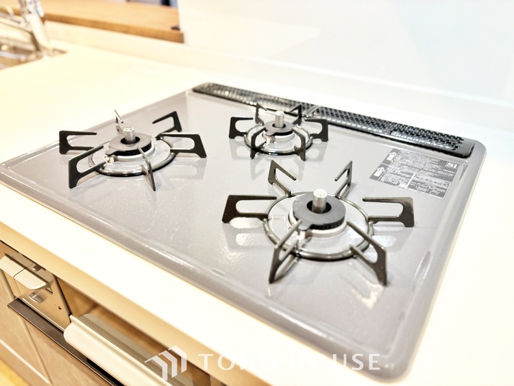 キッチン 【KITCHEN】◆家族のおはよう◆の声を笑顔で迎えてあげられるシステムキッチン。朝ごはんが楽しみでちょっと早起きしたくなるんです。