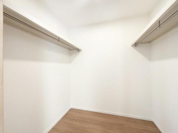 収納 独立性を高めたお部屋。たっぷりの収納も配備しており、片付いた空間を実現出来そう。